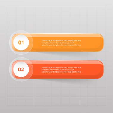 vektör satırları okları Infographic.