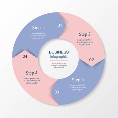 Vektör bilgi şablonu