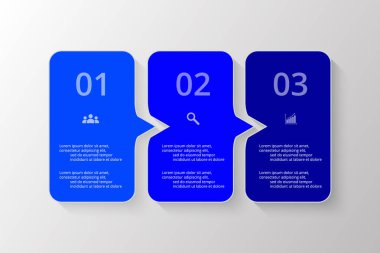 vektör satırları okları Infographic.