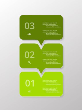 vektör satırları okları Infographic.