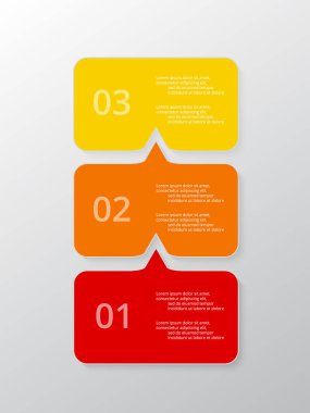 vektör satırları okları Infographic.