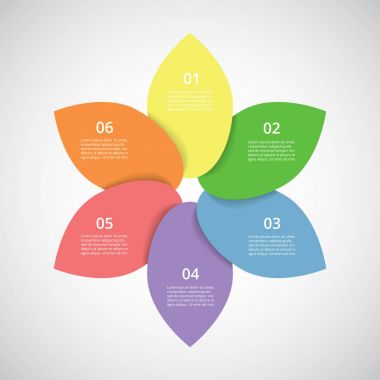 Vektör bilgi şablonu