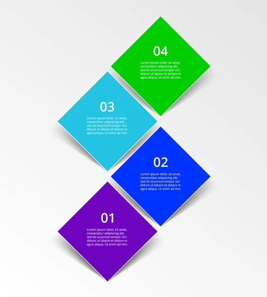 Vector business template for presentation. — Stock Vector