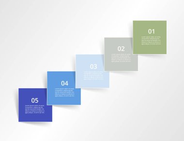 Vektör bilgi şablonu