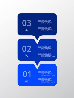 adım adım Infographic.