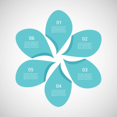 Sunum için vektör iş şablonu.