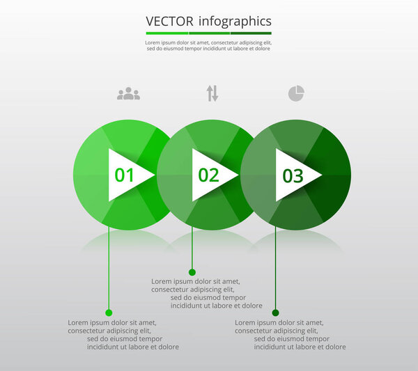 Step by step infographic.
