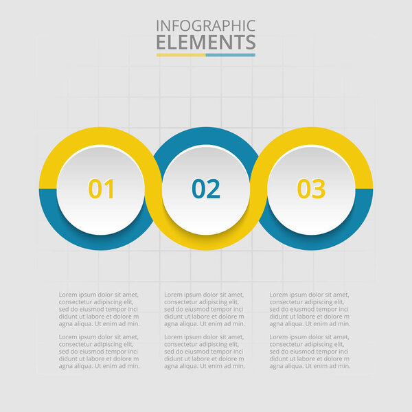Vector infographic template