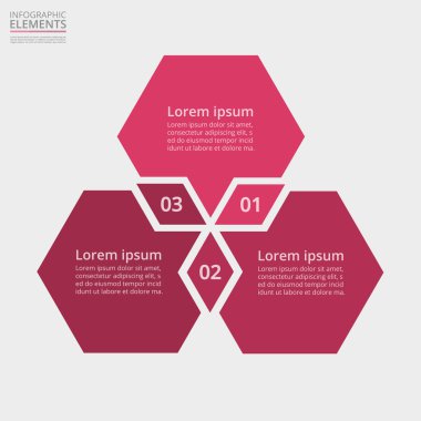 adım adım Infographic.