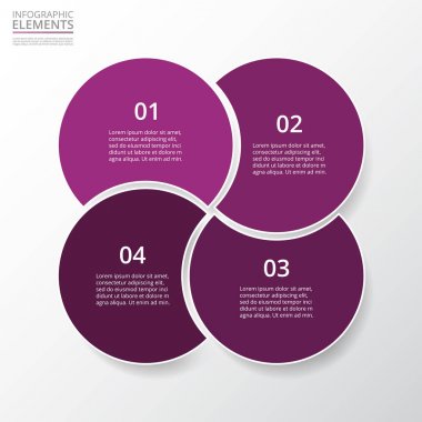 adım adım Infographic.