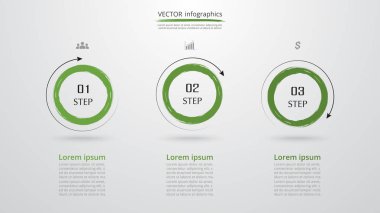 Vektör bilgi şablonu