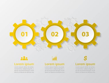 Vektör bilgi şablonu