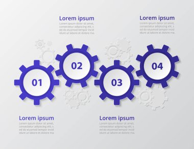 Vektör bilgi şablonu