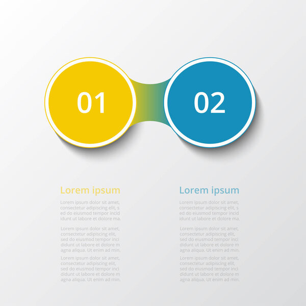 Векторный информационный шаблон
