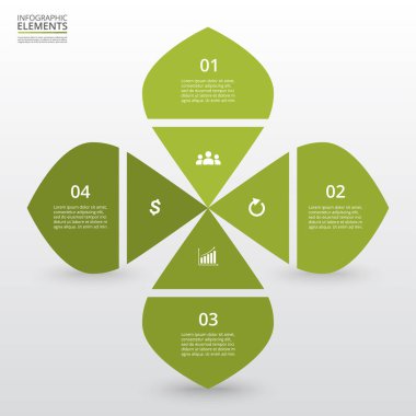 Infographic tasarım öğeleri iş için.