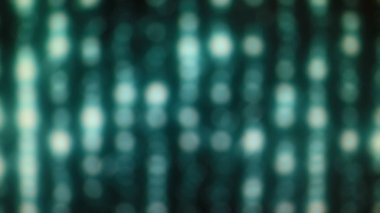 Dijital konsepti aydınlatma veya teknoloji ışık kavramı kopya alanı için