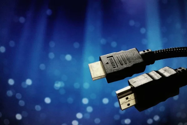 HDMI kablosu üzerinde bokeh arka plan görüntüsünü kapatmak