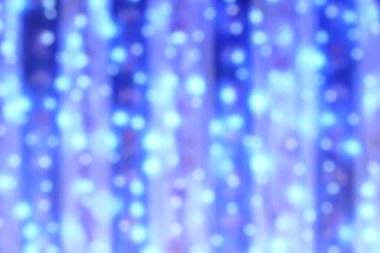 lüks mavi parlak ışık arka plan kopya alanı kavramı için. Işıklar ve yıldız şenlikli arka plan bokeh ile defocused.