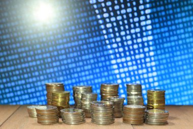 Dijital Ekonomi para yığını ile ikili bilgisayar şifre içinde belgili tanımlık geçmiş