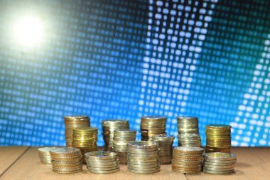 Dijital Ekonomi para yığını ile ikili bilgisayar şifre içinde belgili tanımlık geçmiş