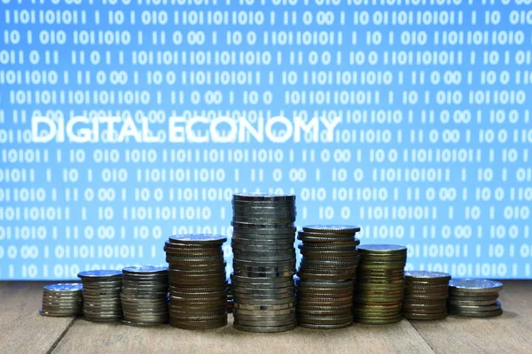 financial data information value digital business concept