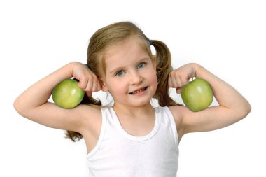 çocuk elma kası, kas gücü