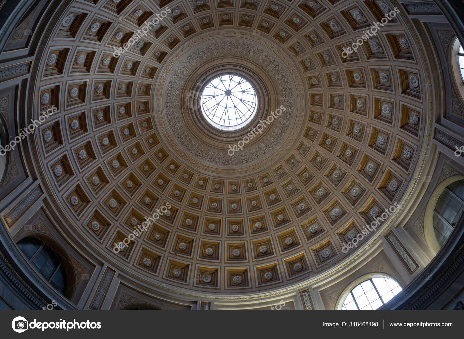 Art cupola in Vatican Stock Editorial Photo © TravelFlow 318468498