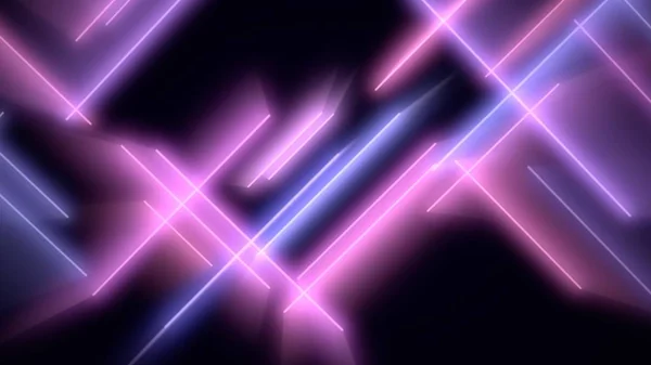 Motion colorful neon lines abstract background