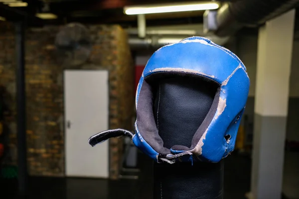 Protetor de cabeça de boxe — Fotografia de Stock