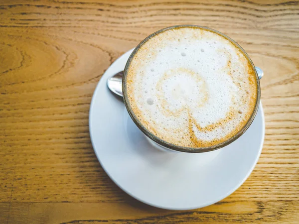 Vaso de café con leche —  Fotos de Stock