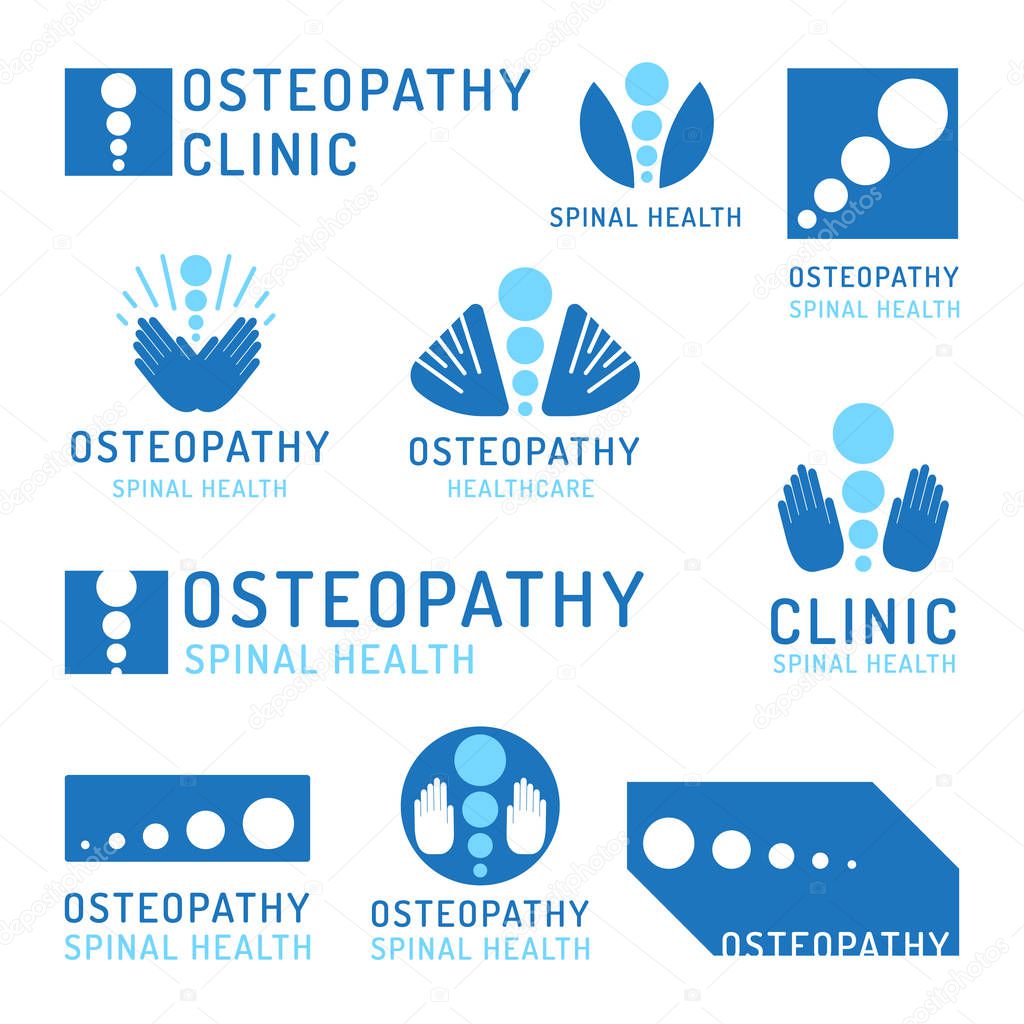 set logo osteopathy