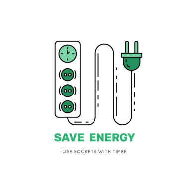 Akıllı güç soketi ile zaman kaydetmek enerji