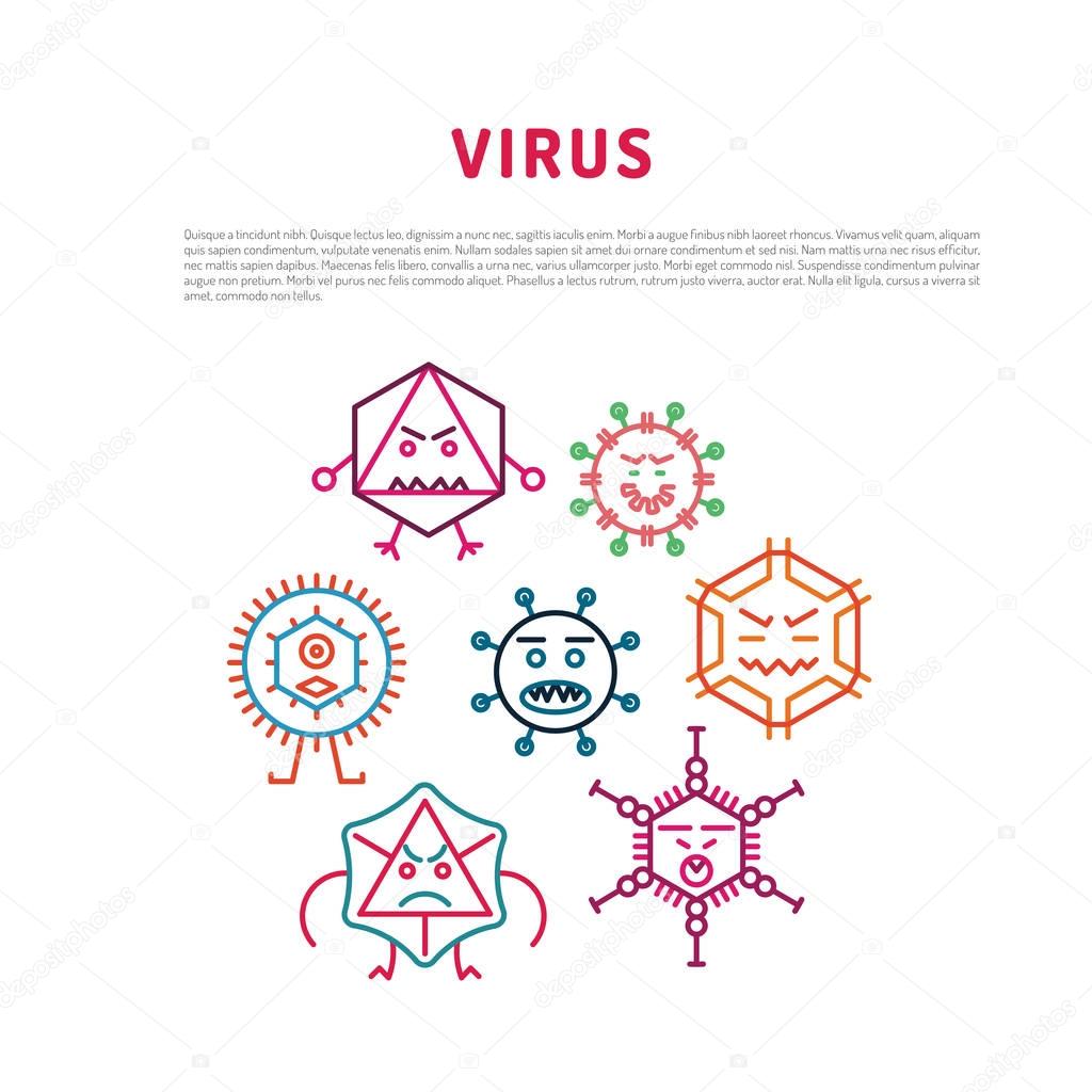 Imágenes: virus adn y arn | Patrón de virus y Seamlessbacteria — Vector