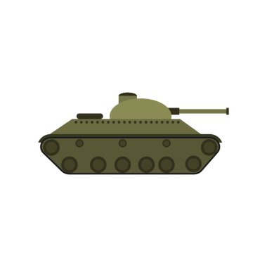 vektör düz tank