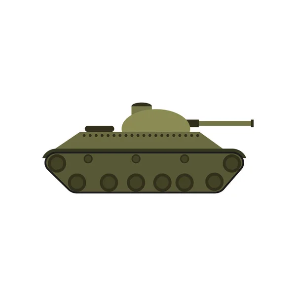 Vector tanque plano — Vector de stock