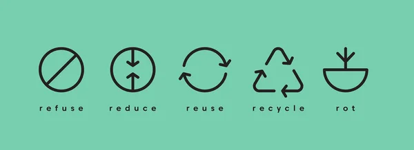 Dünya günü. Ekoloji sancak sosyal medya vektörü