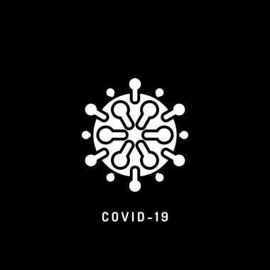 Minimalistic icon Pandemic Novel Coronavirus outbreak covid-19 2019-nCoV