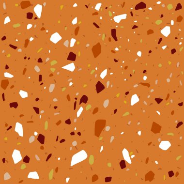 Klasik İtalyan tarzında bir terrazzo dokusu.