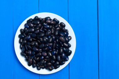 Büyük siyah fasulye tahıl, fasulye bakla, fasulye doku desen b bir sürü