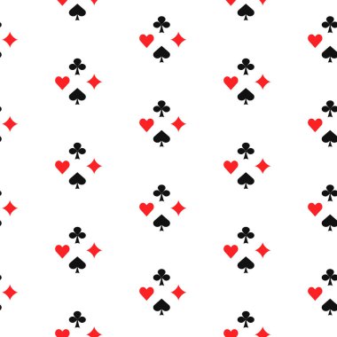 oyun kağıdı seamless modeli uygun.