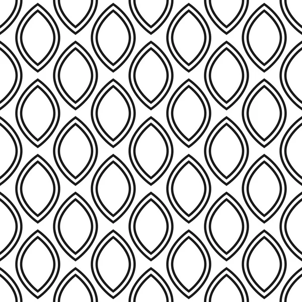 siyah-beyaz sorunsuz vektör desen.