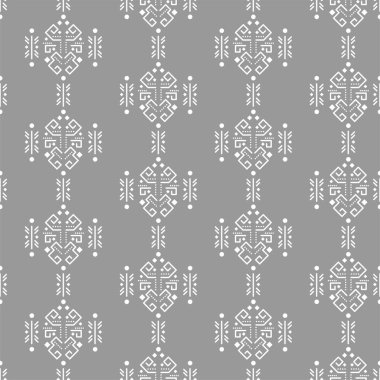 Maya stil süsleme sorunsuz vektör desen.