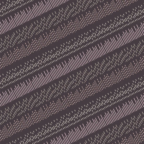 Diagonal puntadas vector inconsútil patrón púrpura . — Archivo Imágenes Vectoriales