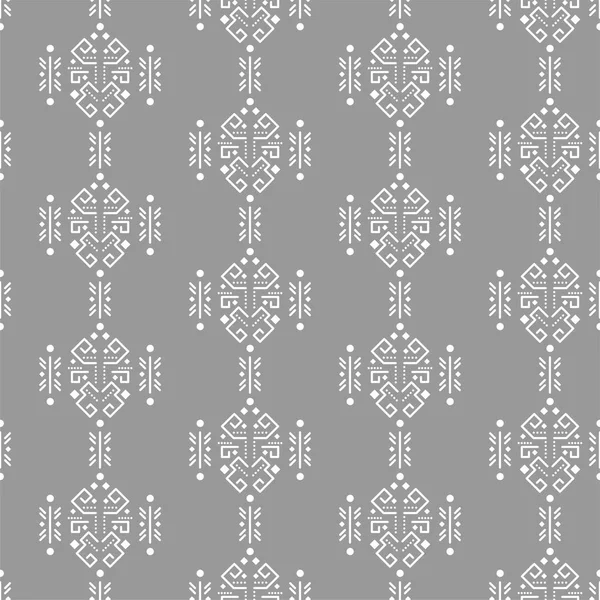 Ornement de style maya motif vectoriel sans couture . — Image vectorielle