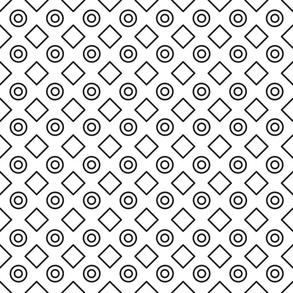 Geometrisches Schwarz-Weiß minimalistisches Muster. — Stockvektor