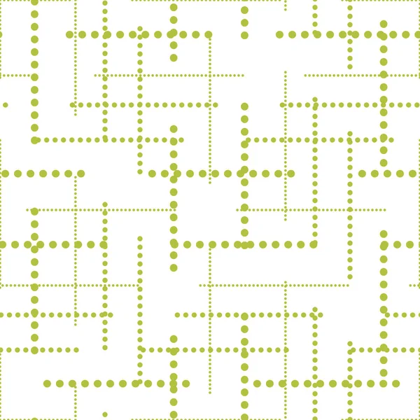 Modèle vectoriel sans couture de lignes géométriques abstraites de points . — Image vectorielle