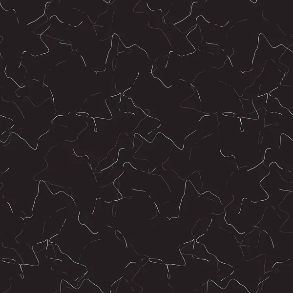 Mármol delicada piedra vector negro textura sin costuras . — Vector de stock