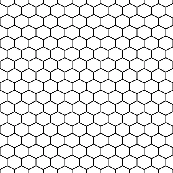 Altıgen ızgara hücreleri Dikişsiz desen vektör.