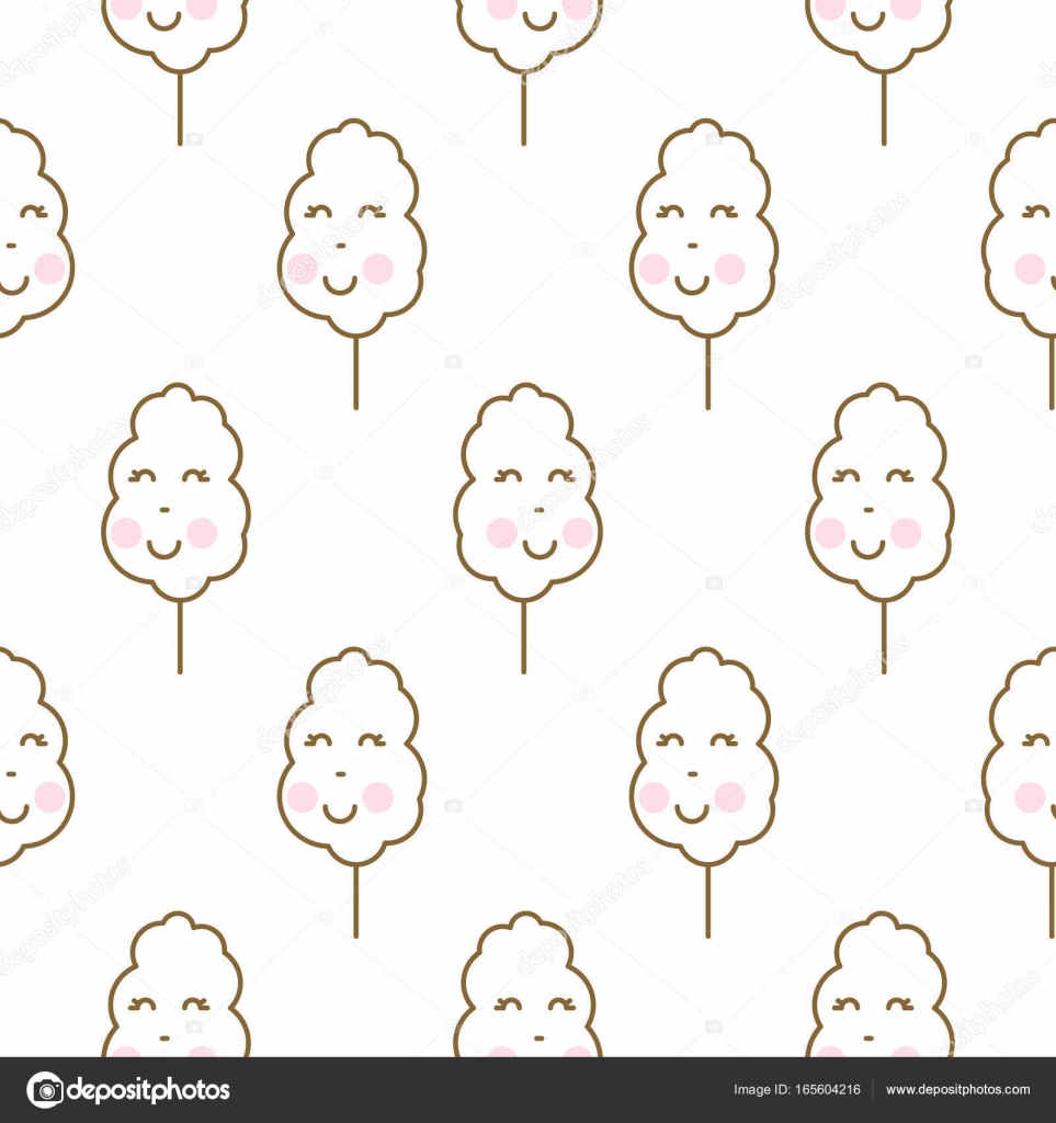 depositphotos stock illustration cotton candy fun fluffy seamless
