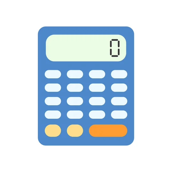 Ikoon van de Calculator vector. — Stockvector